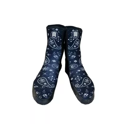 WETTY SURF BOOTS "WARRIOR BANDANA BLACK"