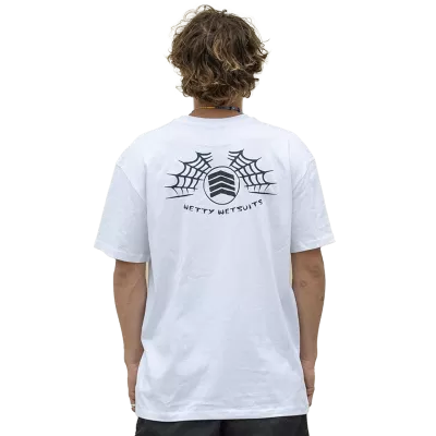 WETTY TEE SHIRT OVERSIZE SPIDER WHITE