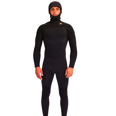 WETTY Winter wetsuit 4/4mm HOODED - Japanese premium neoprene ASAHI